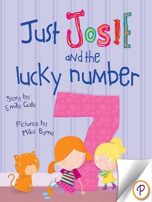 cover image of Just Josie and the Lucky Number 7